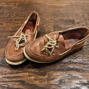 Sperry Original Top-Siders, Light Brown, Size 10.5M